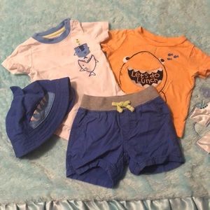 Gymboree short set